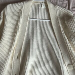 H&M Cream Cardigan Sweater